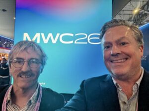 Peter Claydon and Neill Young of RANsemi at MWC26
